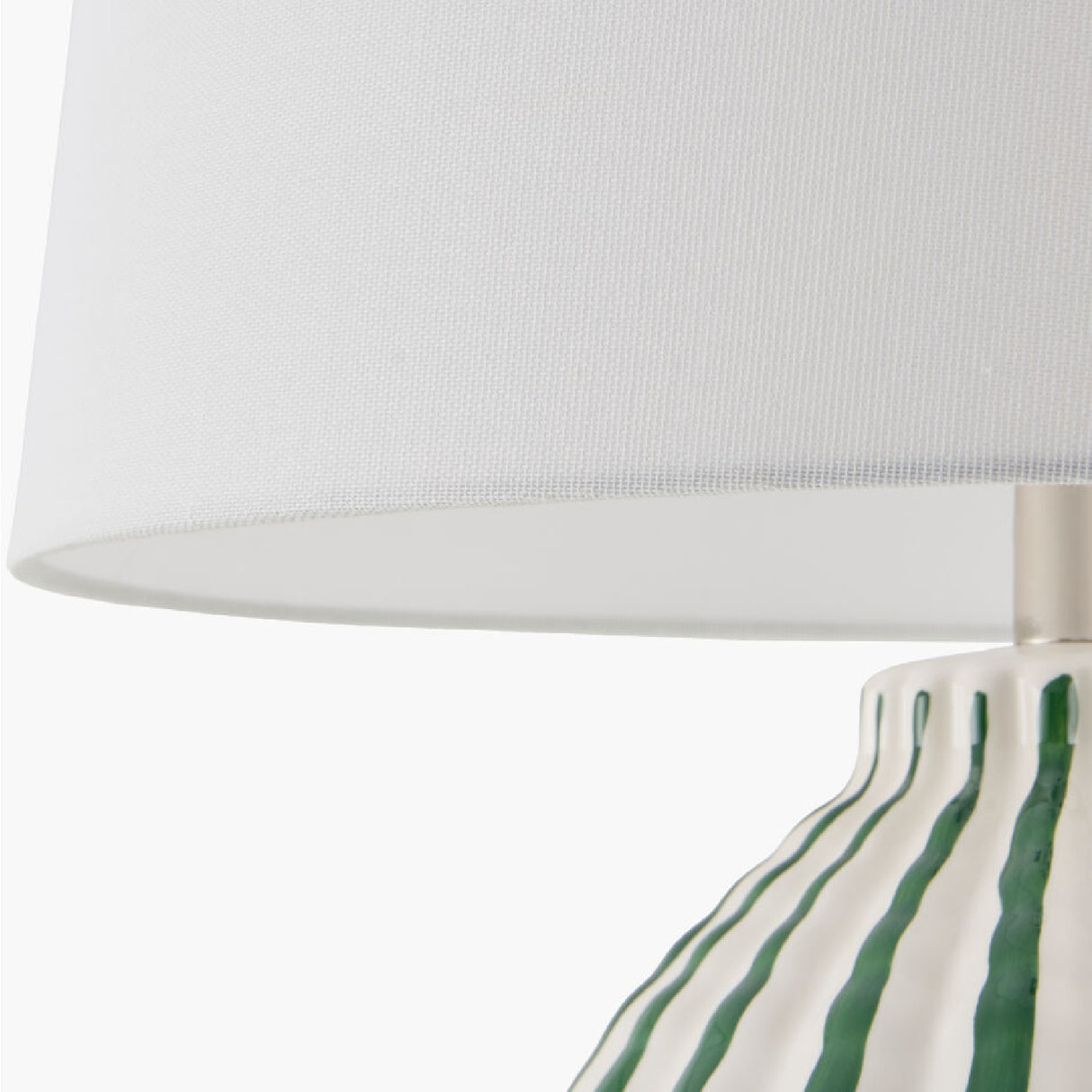   Modern European furniture - Lined Ceramic Accent Table Lamp - www.oroa.com | Oroa.com