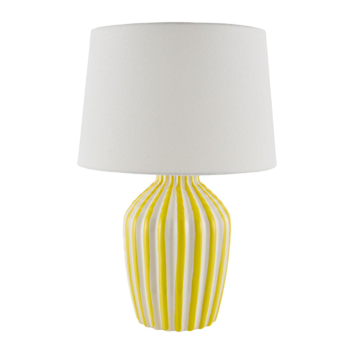   Modern European furniture - Lined Ceramic Accent Table Lamp - www.oroa.com | Oroa.com