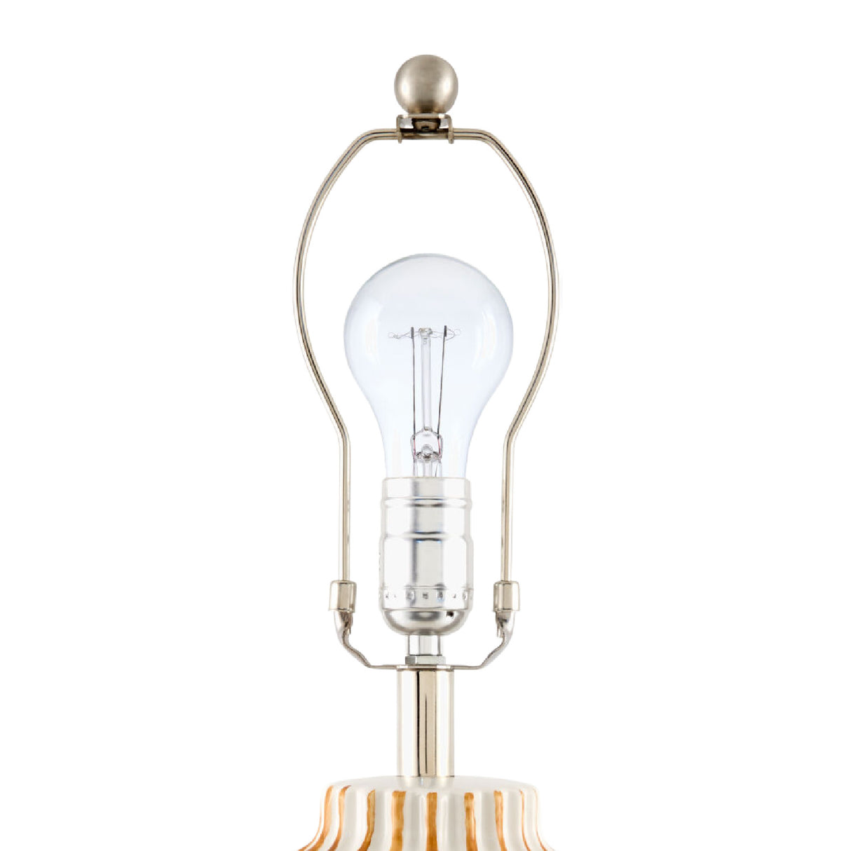   Modern European furniture - Lined Ceramic Accent Table Lamp - www.oroa.com | Oroa.com