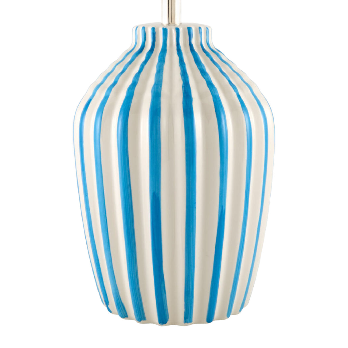   Modern European furniture - Lined Ceramic Accent Table Lamp - www.oroa.com | Oroa.com