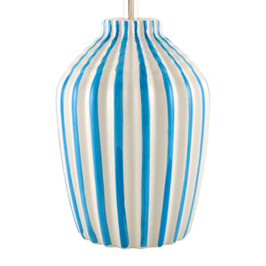  Modern European furniture - Lined Ceramic Accent Table Lamp - www.oroa.com | Oroa.com