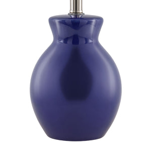   Modern European furniture - White Cotton Ceramic Table Lamp - www.oroa.com | Oroa.com