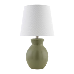   Modern European furniture - White Cotton Ceramic Table Lamp - www.oroa.com | Oroa.com