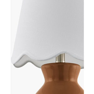   Modern European furniture - Scalloped Edge Accent Table Lamp - www.oroa.com | Oroa.com