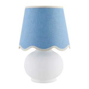   Modern European furniture - Glazed Ceramic Raffia Table Lamp - www.oroa.com | Oroa.com