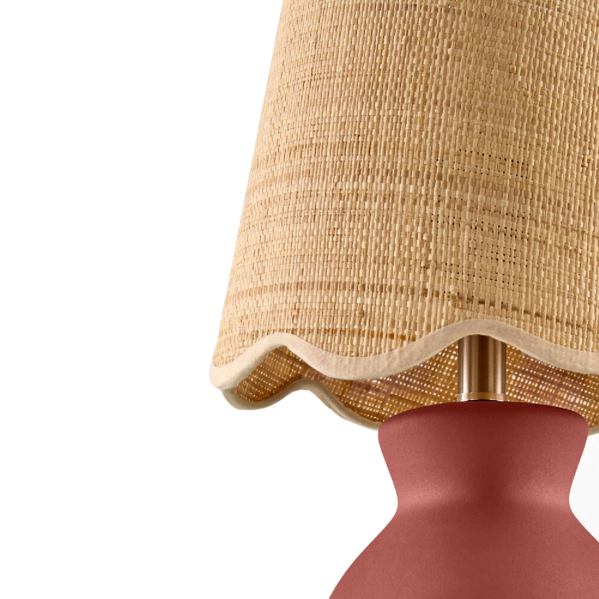   Modern European furniture - Scalloped Edge Accent Table Lamp - www.oroa.com | Oroa.com