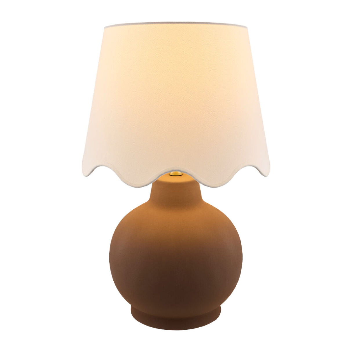   Modern European furniture - Wavy Linen Ceramic Table Lamp - www.oroa.com | Oroa.com