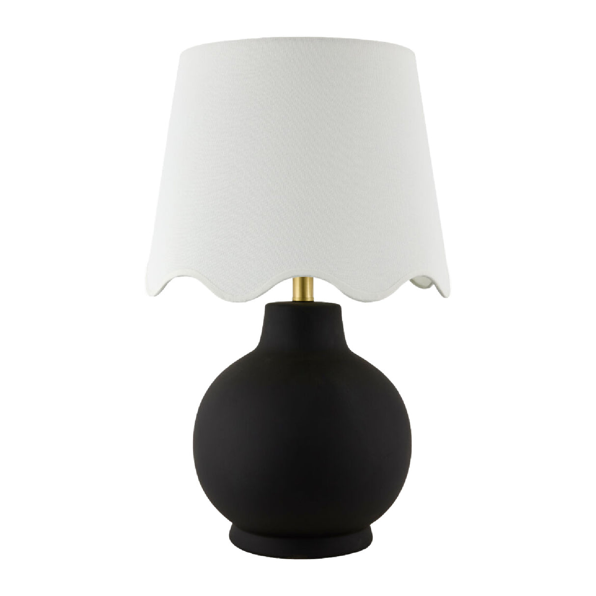   Modern European furniture - Wavy Linen Ceramic Table Lamp - www.oroa.com | Oroa.com