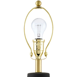  Modern European furniture - Wavy Linen Ceramic Table Lamp - www.oroa.com | Oroa.com