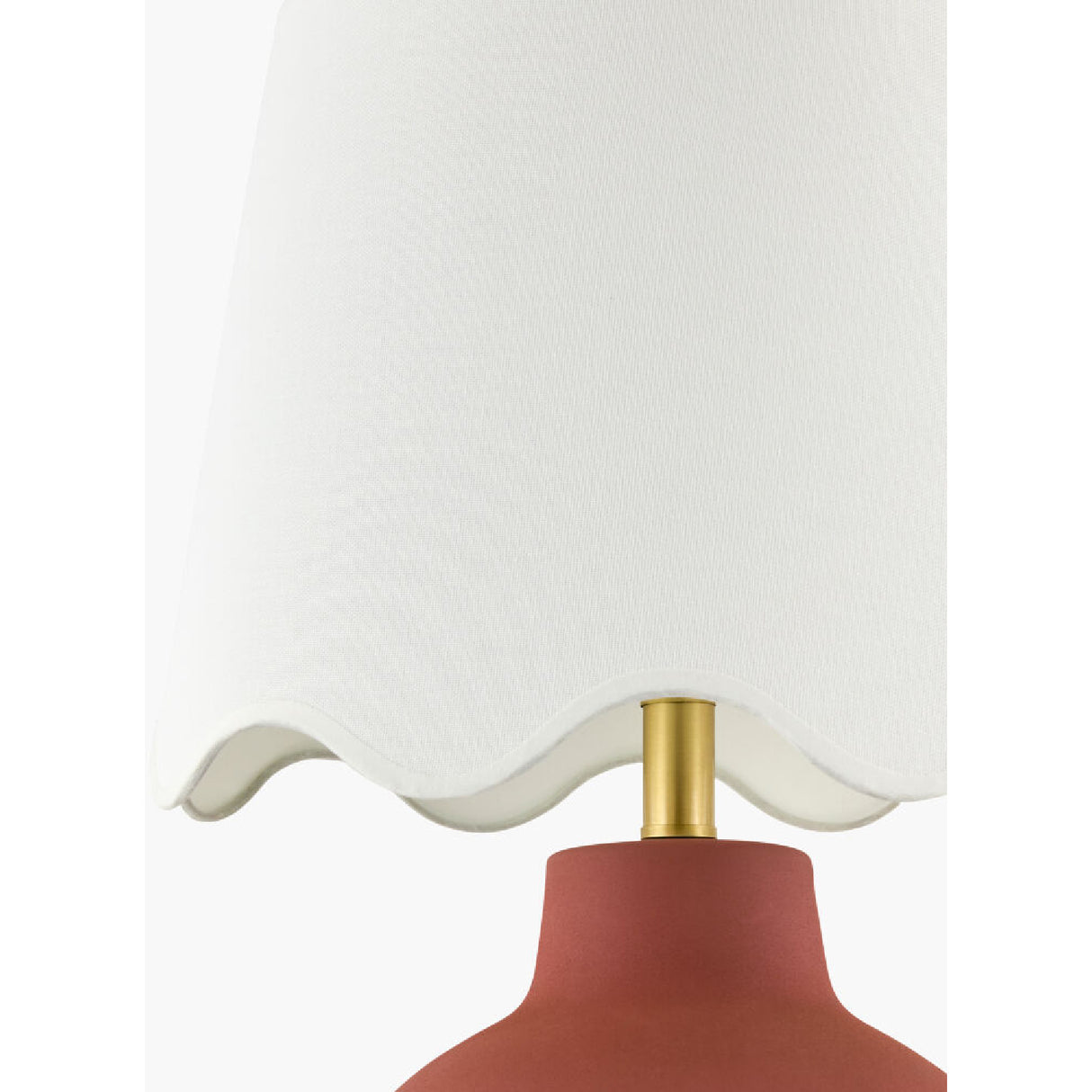   Modern European furniture - Wavy Linen Ceramic Table Lamp - www.oroa.com | Oroa.com