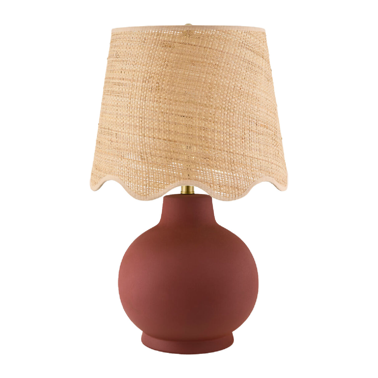   Modern European furniture - Wavy Linen Ceramic Table Lamp - www.oroa.com | Oroa.com