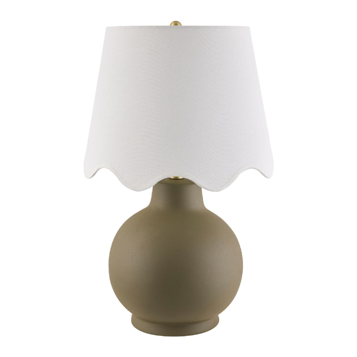   Modern European furniture - Wavy Linen Ceramic Table Lamp - www.oroa.com | Oroa.com