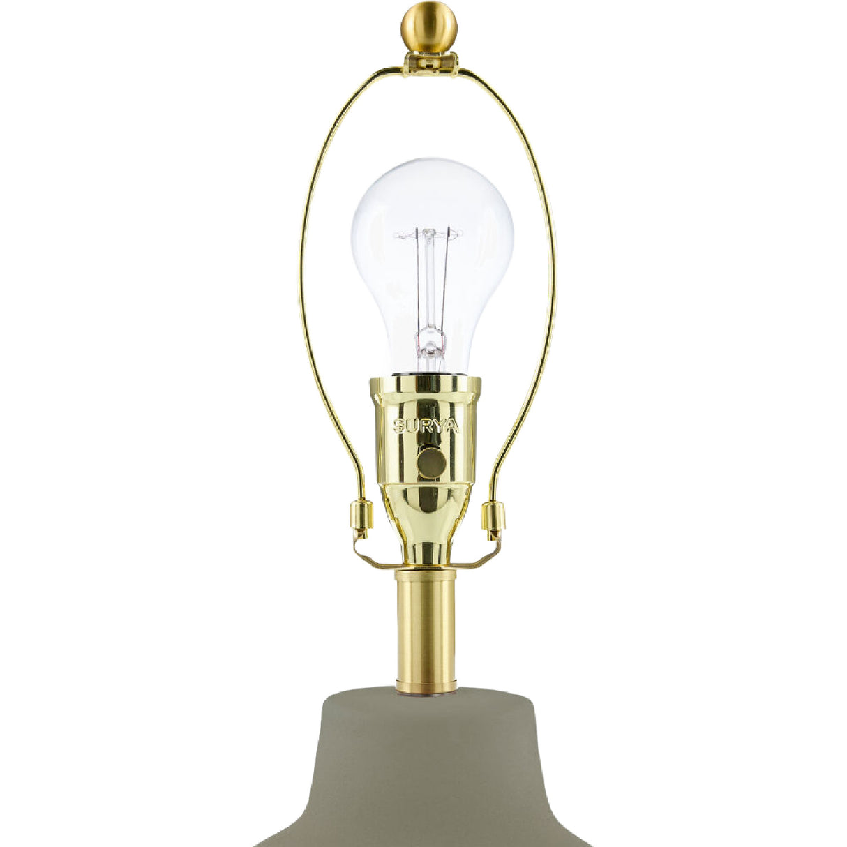   Modern European furniture - Wavy Linen Ceramic Table Lamp - www.oroa.com | Oroa.com