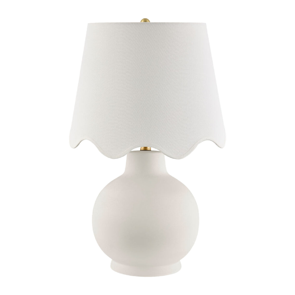   Modern European furniture - Wavy Linen Ceramic Table Lamp - www.oroa.com | Oroa.com