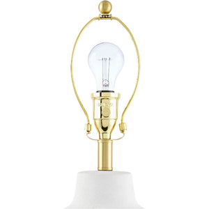   Modern European furniture - Wavy Linen Ceramic Table Lamp - www.oroa.com | Oroa.com