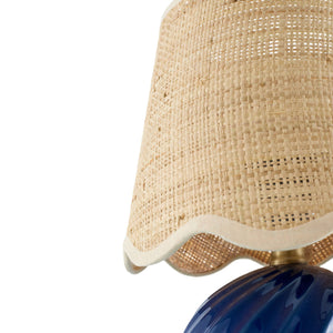   Modern European furniture - Round Glazed Ceramic Table Lamp - www.oroa.com | Oroa.com