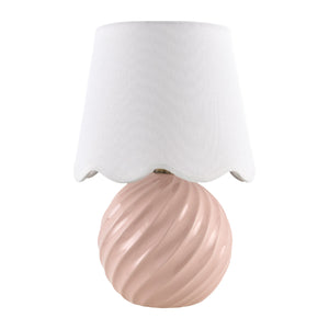   Modern European furniture - Round Glazed Ceramic Table Lamp - www.oroa.com | Oroa.com
