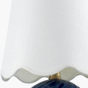   Modern European furniture - Round Glazed Ceramic Table Lamp - www.oroa.com | Oroa.com