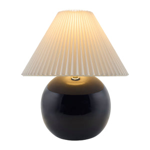   Modern European furniture - Pleated White Fabric Table Lamp - www.oroa.com | Oroa.com