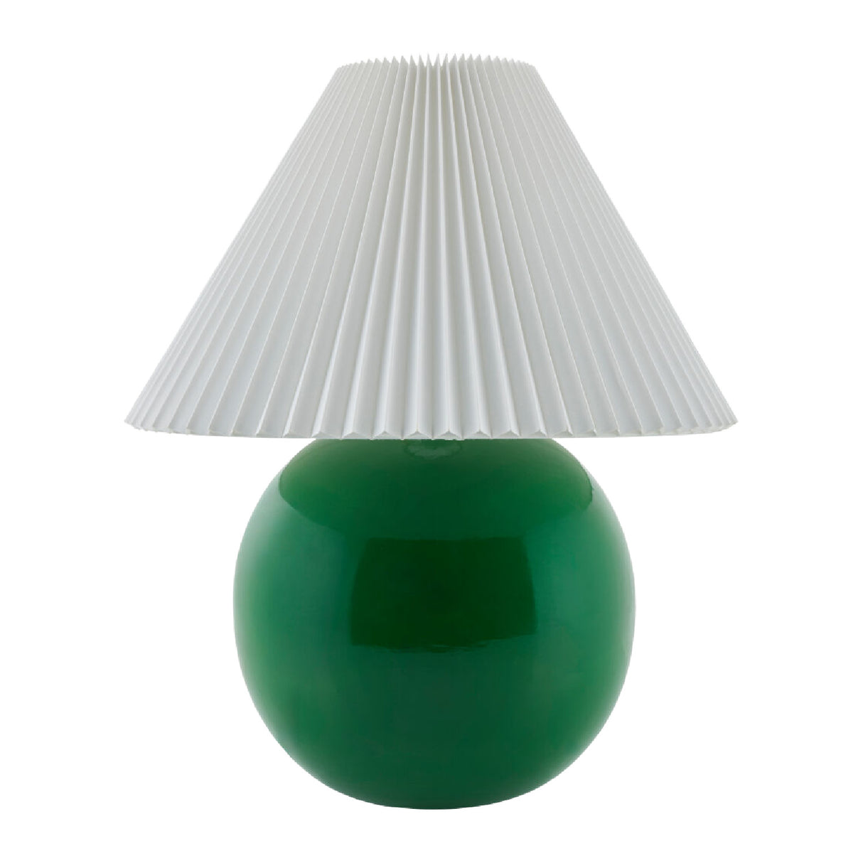   Modern European furniture - Pleated White Fabric Table Lamp - www.oroa.com | Oroa.com