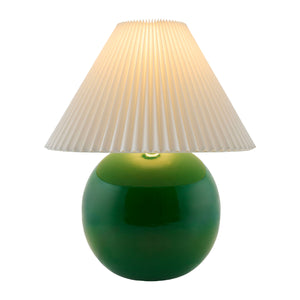   Modern European furniture - Pleated White Fabric Table Lamp - www.oroa.com | Oroa.com
