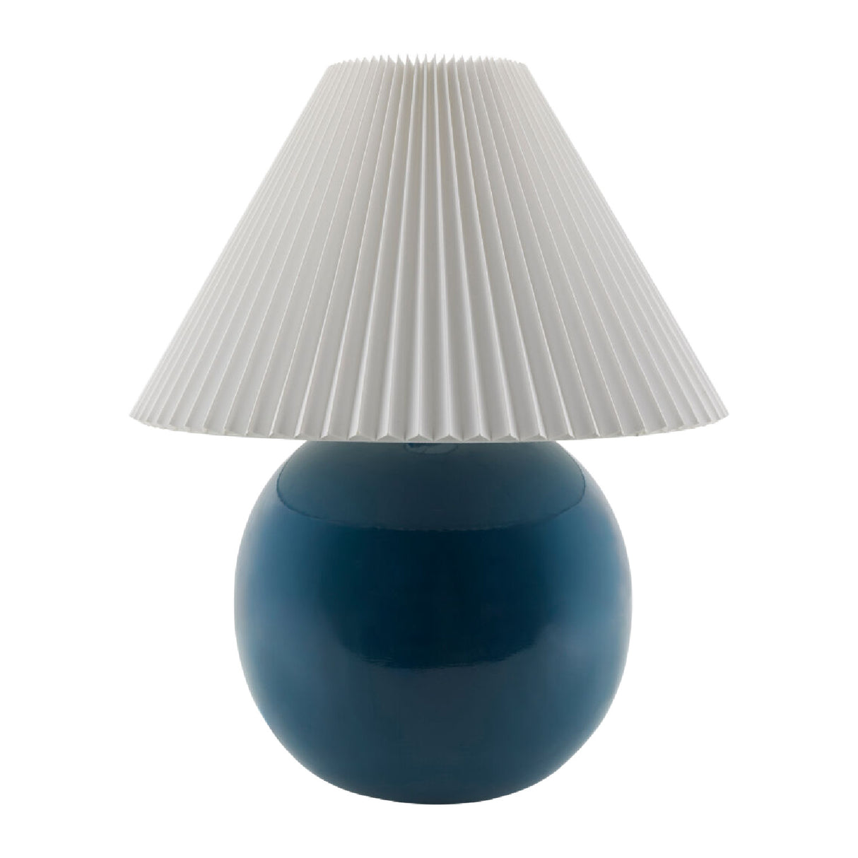   Modern European furniture - Pleated White Fabric Table Lamp - www.oroa.com | Oroa.com