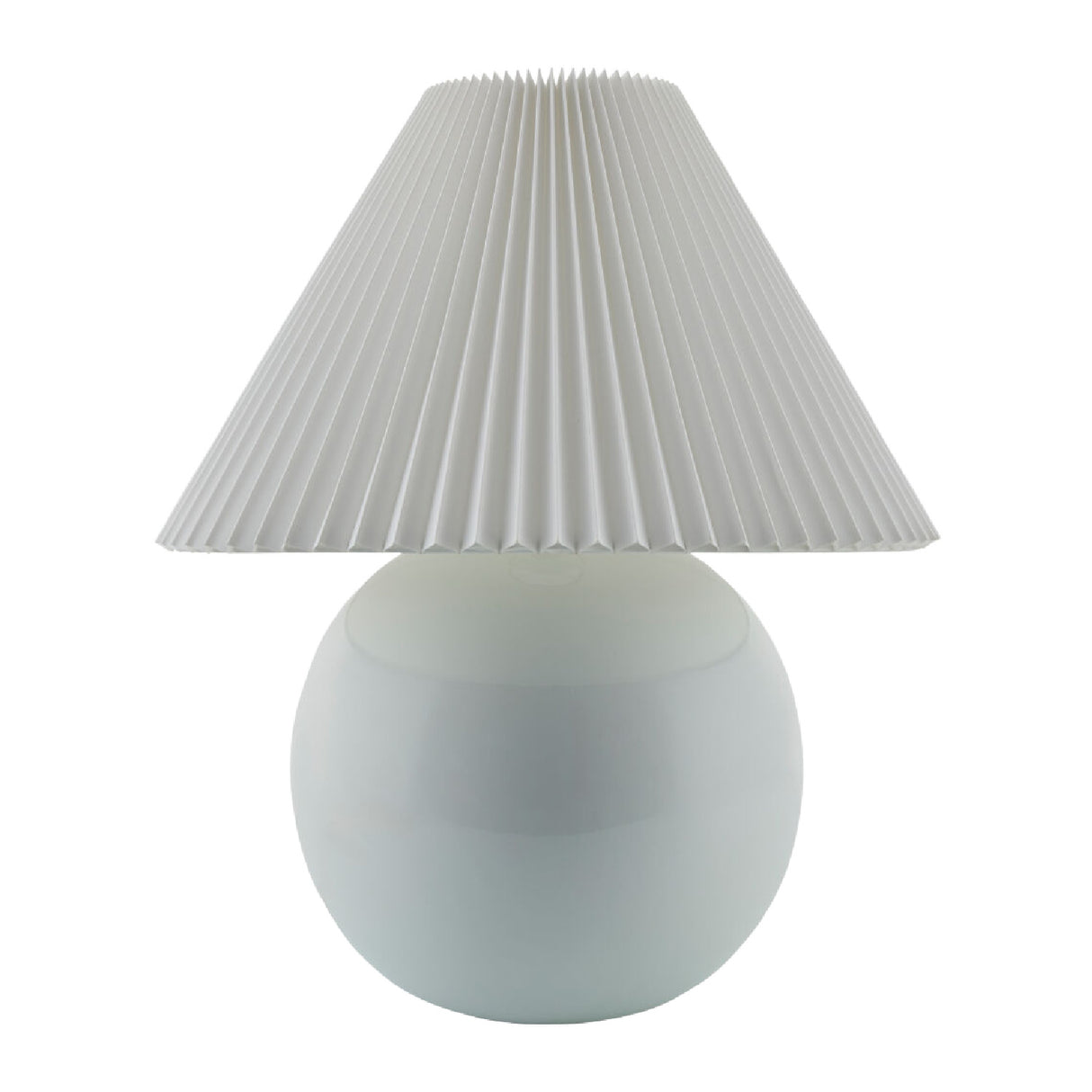   Modern European furniture - Pleated White Fabric Table Lamp - www.oroa.com | Oroa.com
