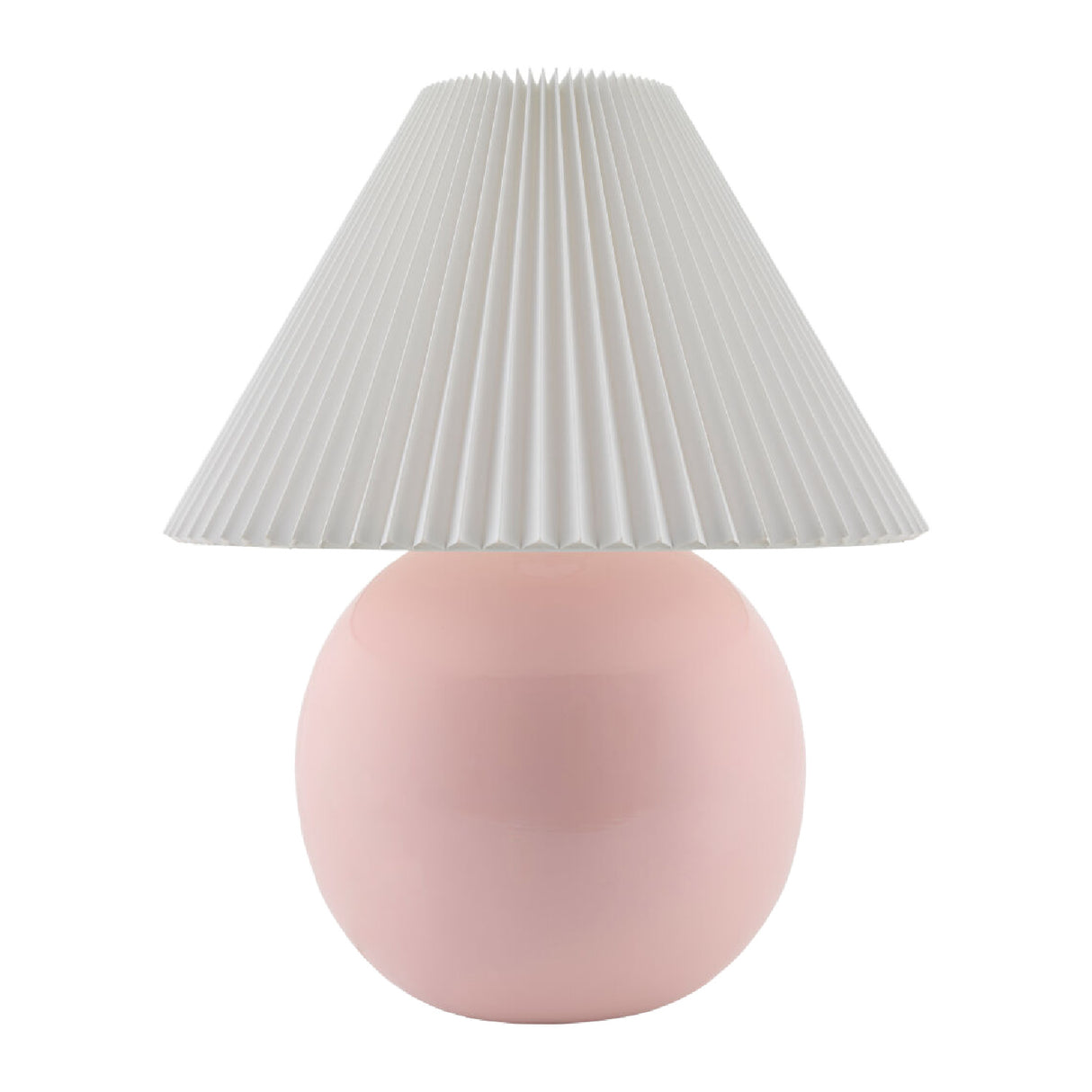   Modern European furniture - Pleated White Fabric Table Lamp - www.oroa.com | Oroa.com