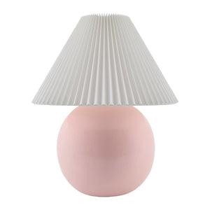   Modern European furniture - Pleated White Fabric Table Lamp - www.oroa.com | Oroa.com