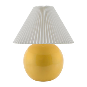   Modern European furniture - Pleated White Fabric Table Lamp - www.oroa.com | Oroa.com