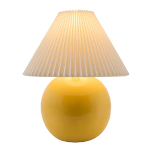   Modern European furniture - Pleated White Fabric Table Lamp - www.oroa.com | Oroa.com