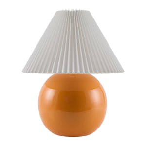   Modern European furniture - Pleated White Fabric Table Lamp - www.oroa.com | Oroa.com