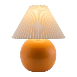   Modern European furniture - Pleated White Fabric Table Lamp - www.oroa.com | Oroa.com