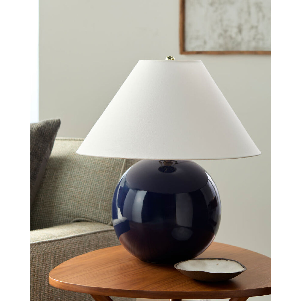   Modern European furniture - White Empire Fabric Table Lamp - www.oroa.com | Oroa.com