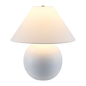   Modern European furniture - White Empire Fabric Table Lamp - www.oroa.com | Oroa.com