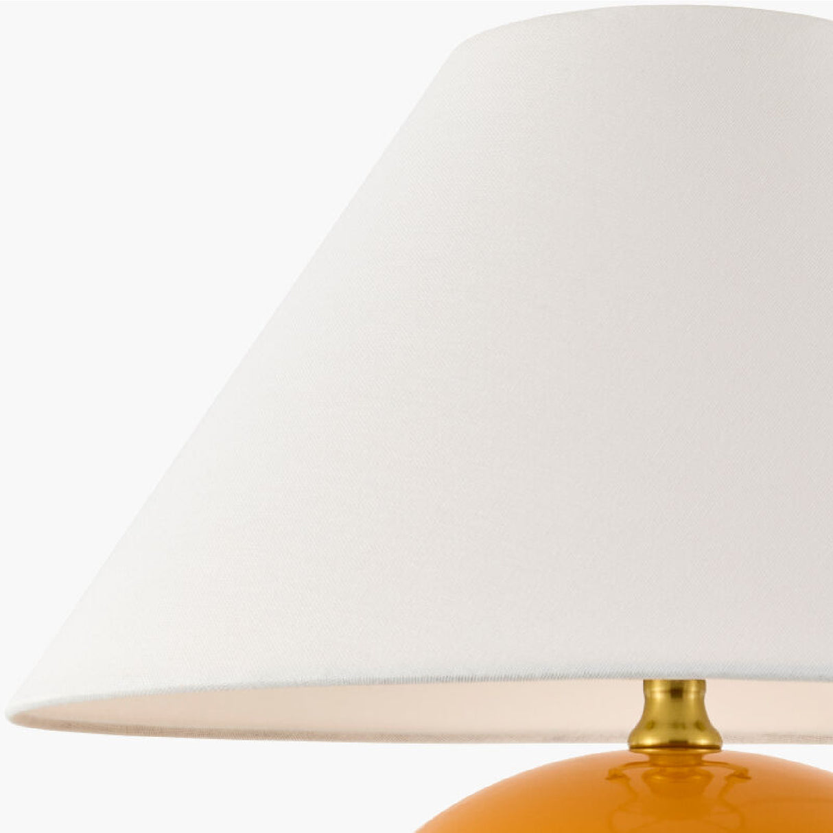   Modern European furniture - White Empire Fabric Table Lamp - www.oroa.com | Oroa.com