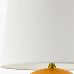   Modern European furniture - Glazed Globe Ceramic Table Lamp - www.oroa.com | Oroa.com