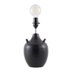   Modern European furniture - Ceramic Fluted Linen Table Lamps (2) - www.oroa.com | Oroa.com