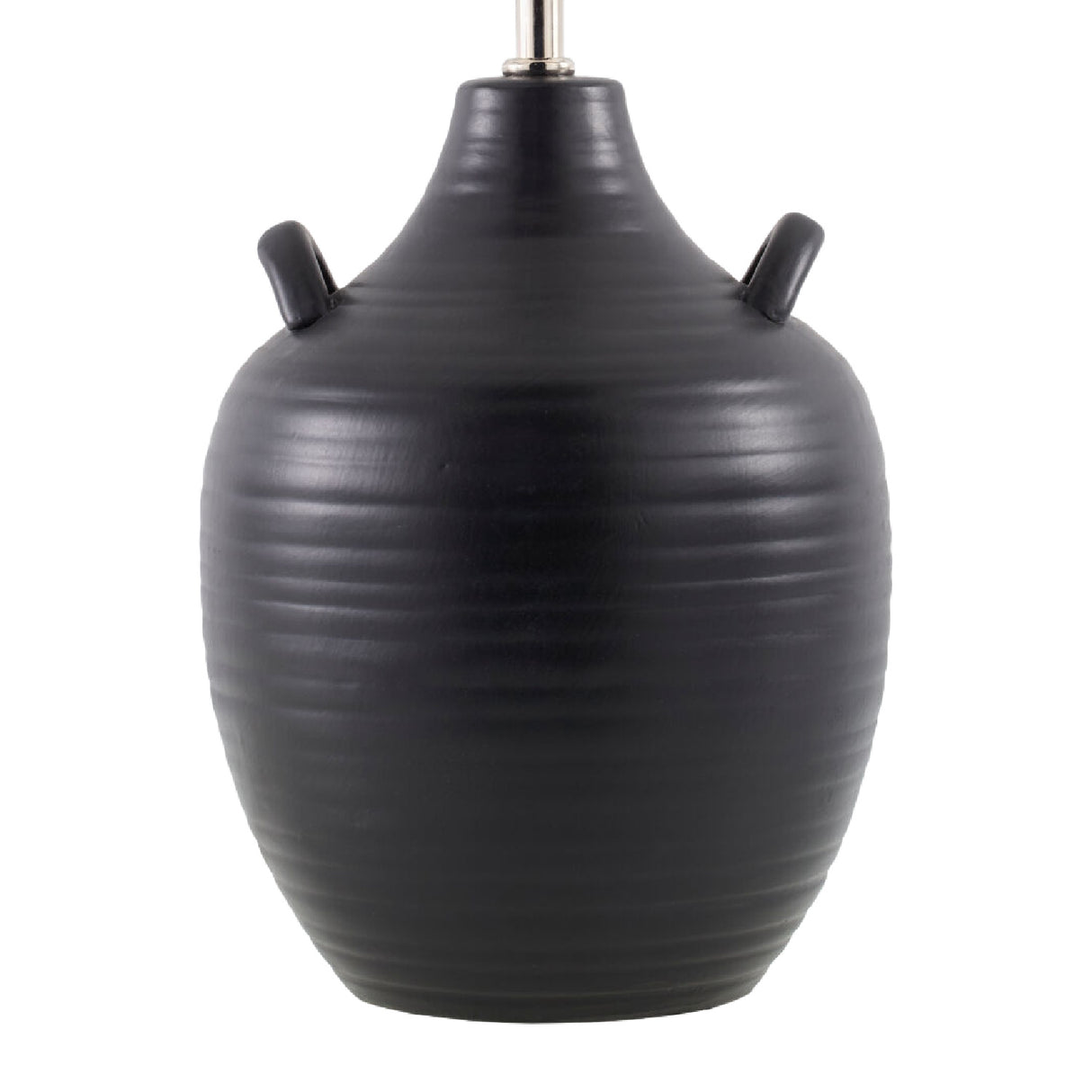   Modern European furniture - Ceramic Fluted Linen Table Lamps (2) - www.oroa.com | Oroa.com