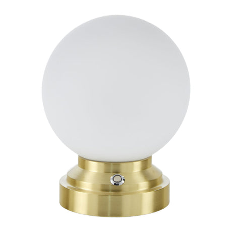   Modern European furniture - White Glass Globe Table Lamp - www.oroa.com | Oroa.com