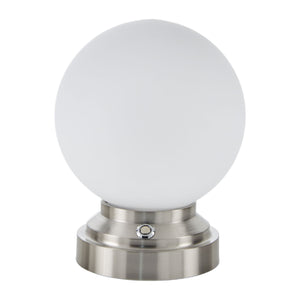   Modern European furniture - White Glass Globe Table Lamp - www.oroa.com | Oroa.com