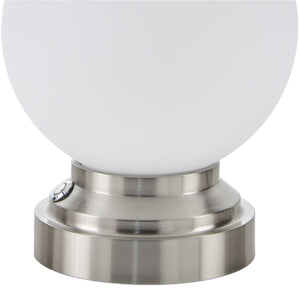   Modern European furniture - White Glass Globe Table Lamp - www.oroa.com | Oroa.com