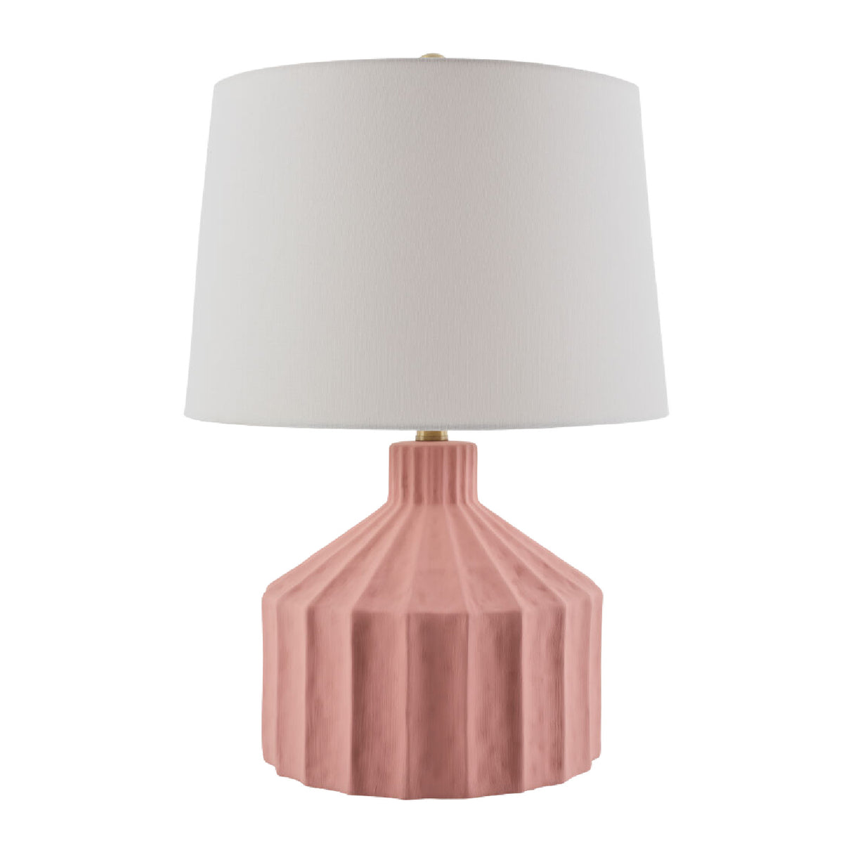   Modern European furniture - Fluted Ceramic Accent Table Lamp - www.oroa.com | Oroa.com