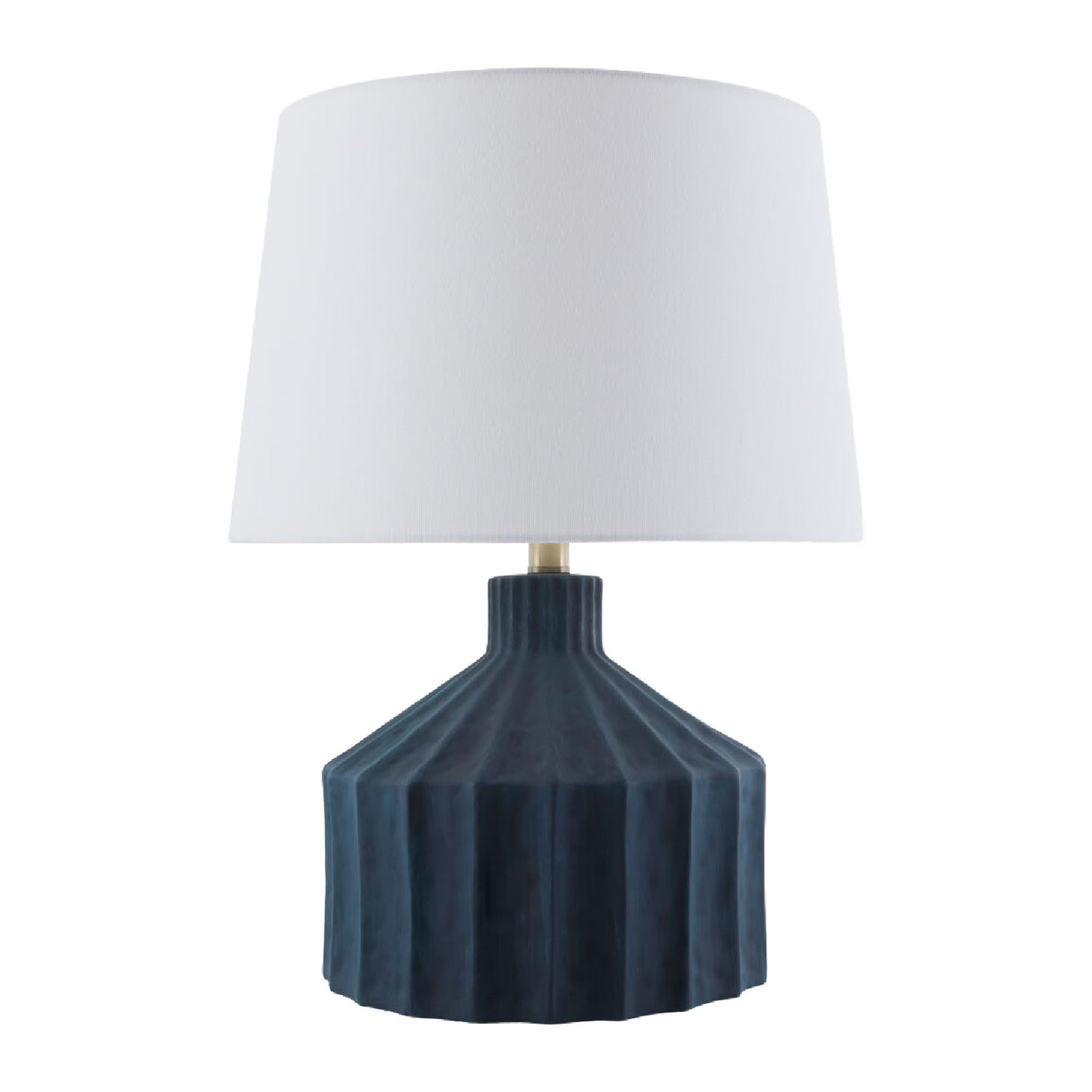   Modern European furniture - Fluted Ceramic Accent Table Lamp - www.oroa.com | Oroa.com