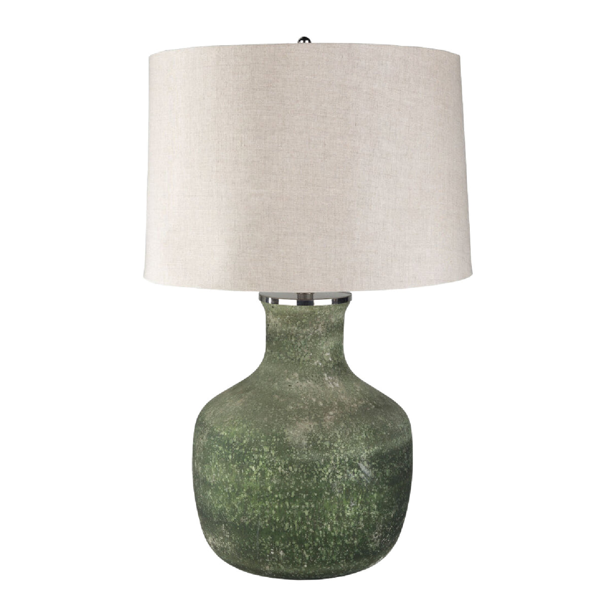   Modern European furniture - Sandblasted Green Glass Table Lamp - www.oroa.com | Oroa.com