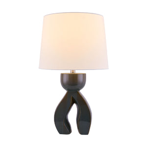   Modern European furniture - Glazed Green Ceramic Table Lamp - www.oroa.com | Oroa.com