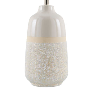   Modern European furniture - Glazed White Ceramic Table Lamp - www.oroa.com | Oroa.com