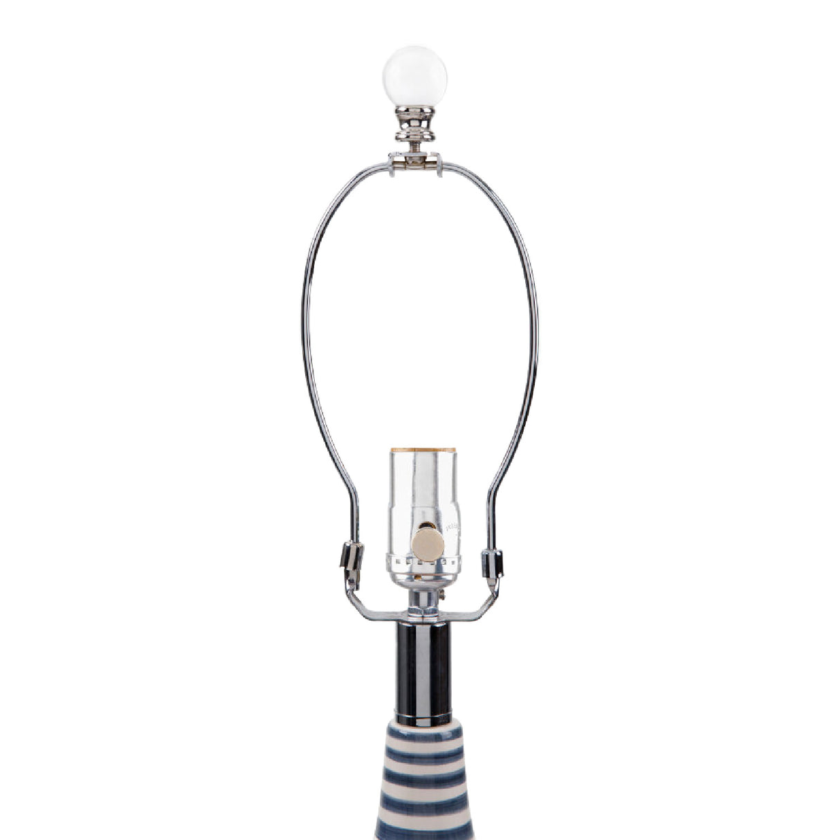   Modern European furniture - Navy Stripes Ceramic Table Lamp - www.oroa.com | Oroa.com
