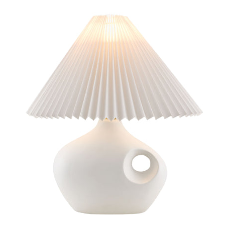   Modern European furniture - Pleated Linen Accent Table Lamp - www.oroa.com | Oroa.com