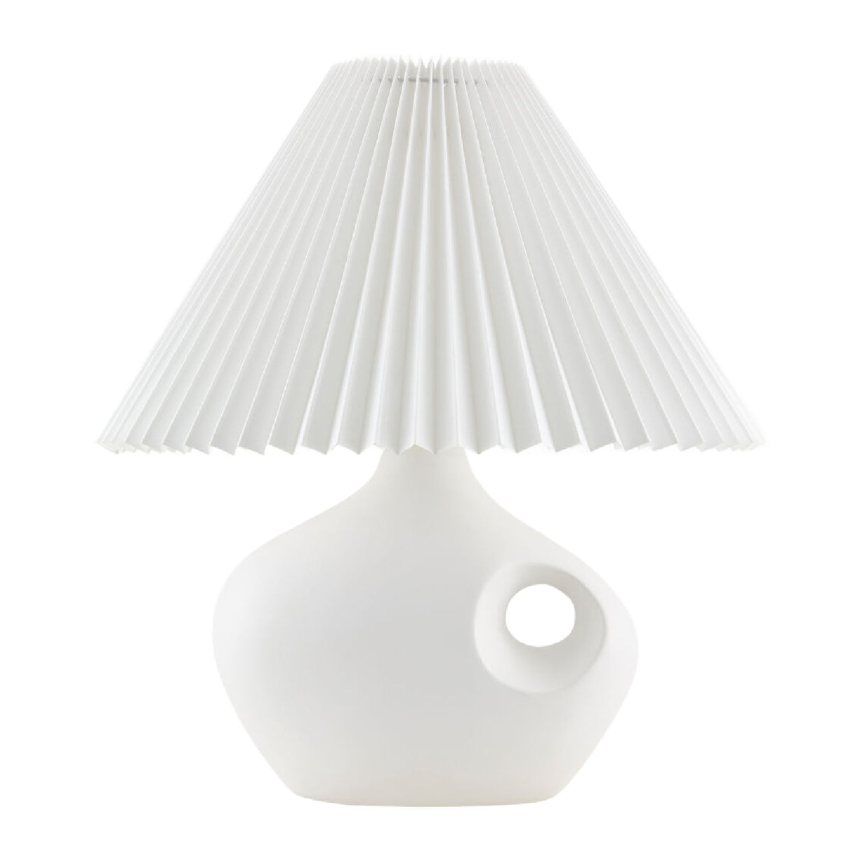   Modern European furniture - Pleated Linen Accent Table Lamp - www.oroa.com | Oroa.com